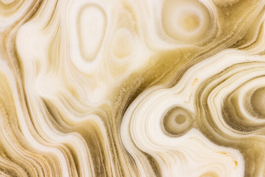 Macrophotograph Of The Detail Of A Cave Onyx Rock Slab
