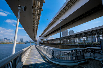 Obraz premium 【東京都】レインボーブリッジの遊歩道から【2020】