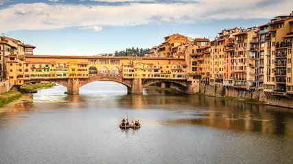 Deurstickers Ponte Vecchio De oude brug