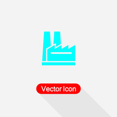 Factory Icon vector illustration Eps10