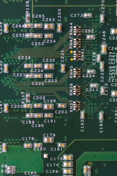 Green Printed Circuit Board Background
