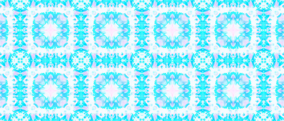 Abstract Watercolour Tile Pattern. 