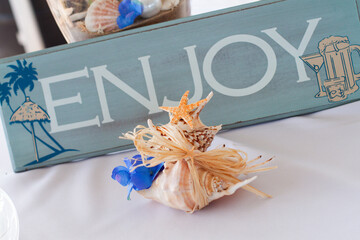 sea shell party decorations 