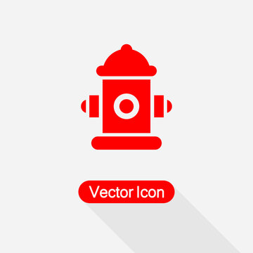 Fireplug Icon Vector Illustration Eps10