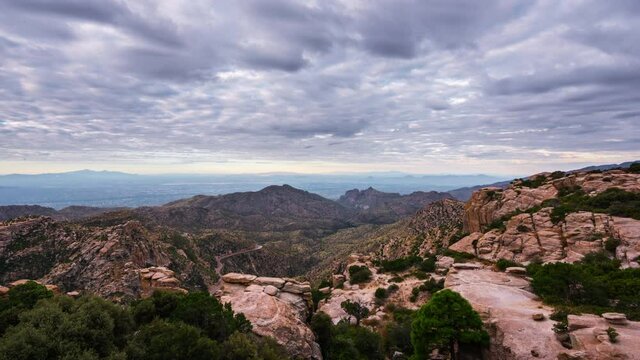 Tucson Arizona USA time lapse