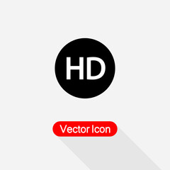 HD Icon Vector Illustration Eps10