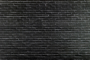 black brick wall may used as background