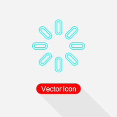 Fototapeta premium Loading Icon Vector Illustration Eps10