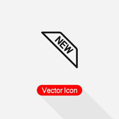 New Sign Icon Vector Illustration Eps10