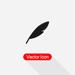 Obraz premium Quill Icon Vector Illustration Eps10