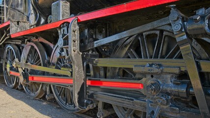 Wheels and Connecting Rods of Steam Engine