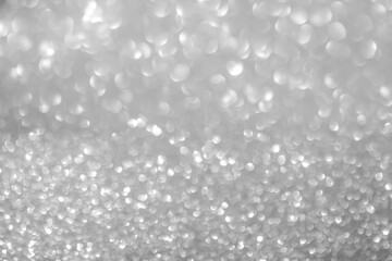 silver glitter texture christmas abstract background, Defocused