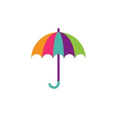 Obraz premium umbrella logo vector