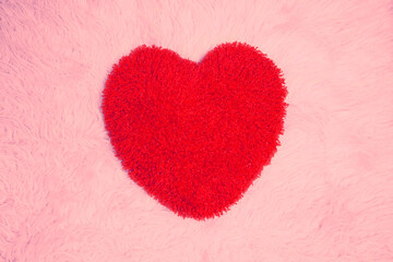 pink heart on pink background