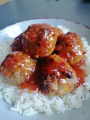 chicken breast with rice