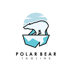 Polar bear logo design