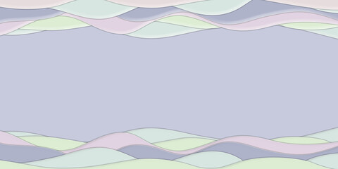 Pastel paper cut pattern background Art style. Abstract 3D paper. Design patterns for business presentations, flyers, posters, prints, cards, cover brochures