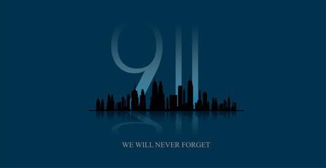 11 September-Patriot day USA.We will never forget