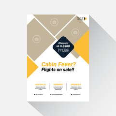 Creative website poster, flyer or template design for summer holiday, travel and trip.