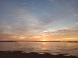 the palette of sunset