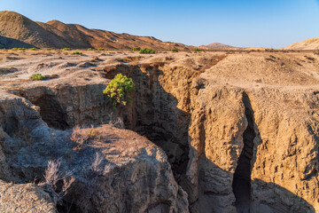 Faults of the earth crust, consequence of the earthquake