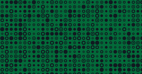 Abstract Color Halftone Dots generative art background illustration