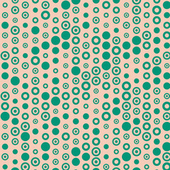 Abstract Color Halftone Dots generative art background illustration