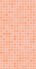 Abstract Color Halftone Dots generative art background illustration