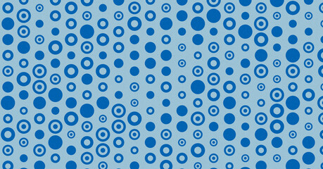 Abstract Color Halftone Dots generative art background illustration