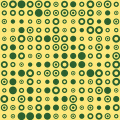 Abstract Color Halftone Dots generative art background illustration