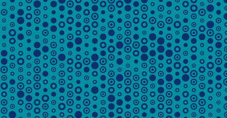 Abstract Color Halftone Dots generative art background illustration