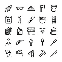 Personal Protective Equipment Icons 