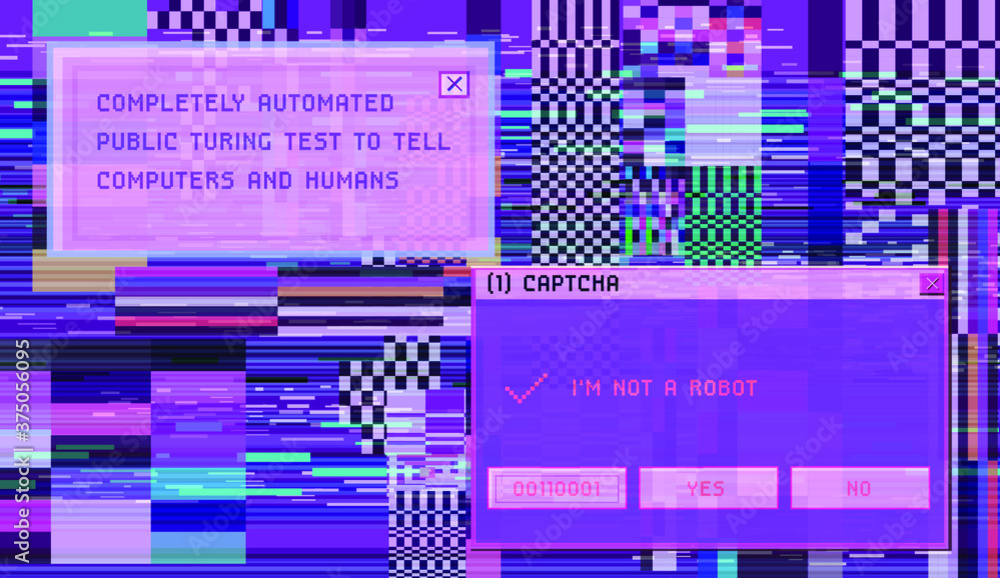 Poster glitch datamoshing camera effect. retro vhs background like in old video tape rewind or no signal tv