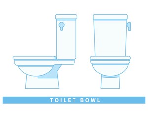 トイレ 便器 清潔 掃除 修理 水洗 タンク  ブルー
