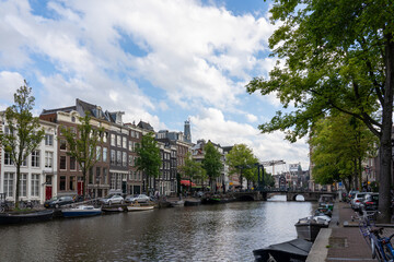 Fototapeta premium Amsterdam Holland Niederlande Gouda Grachten