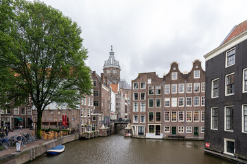 Amsterdam Holland Niederlande Gouda Grachten