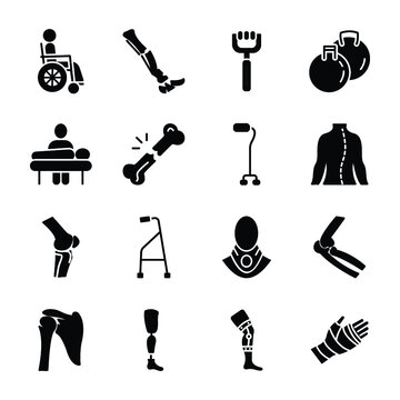 Bone solid icons