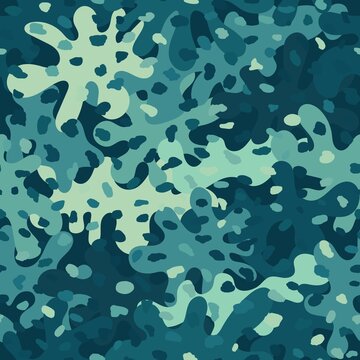 Urban decorative camouflage pattern background seamless vector illustration