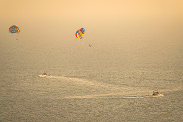 Parasailing at Goa Beach