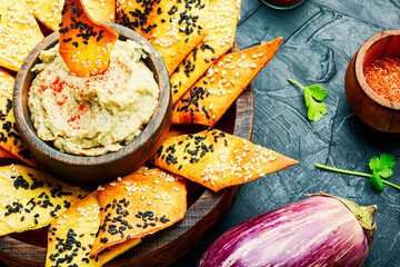 Eggplant baba ganoush