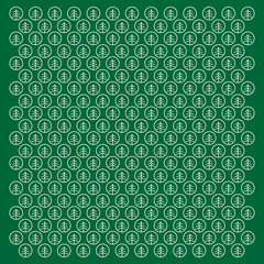 Seamless pattern background pine tree