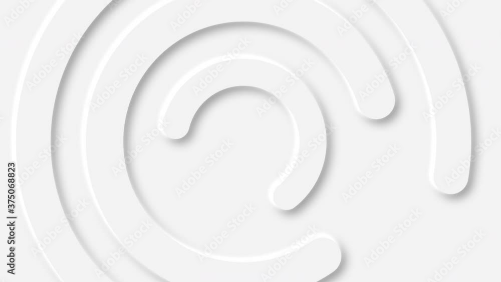 Aufkleber abstract neumorphism design circle transition for replace logo or text in the center, modern white c