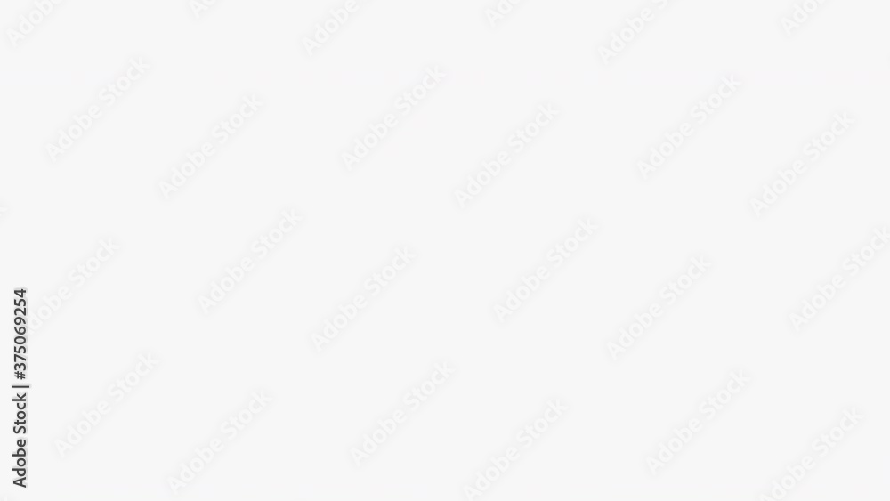 Aufkleber abstract 3d neumorphism rectangle design smooth motion background, modern white clean geometry shape