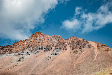 mountain landscape in the himalayas