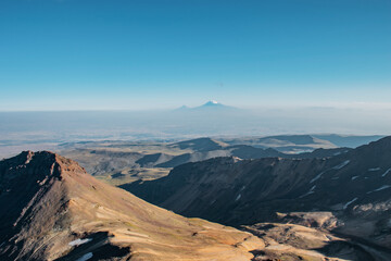 view from the top of the mountain