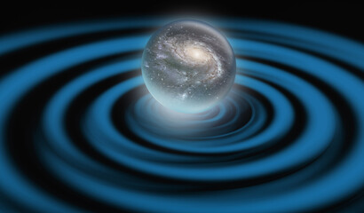 Technology waves revolve around the galaxy 
