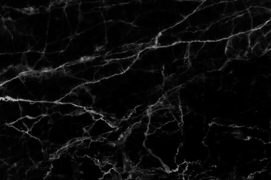   Black marble high resolution, abstract texture background in natural patterned for design.