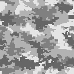 
Camouflage modern.Pixel camo.Seamless pattern.Military texture. Print on fabric