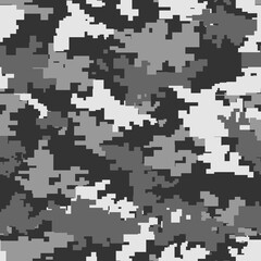 
Camouflage modern.Pixel camo.Seamless pattern.Military texture. Print on fabric