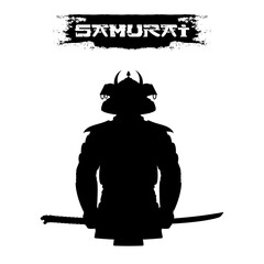 Obraz premium Samurai_Silhouette_0001